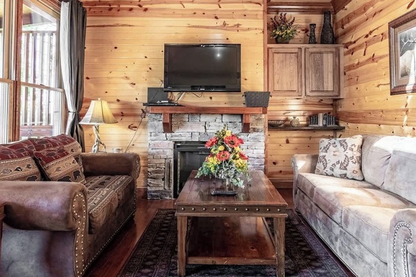 Enjoy movie nights on plush seating, illuminated by nature’s light streaming through!