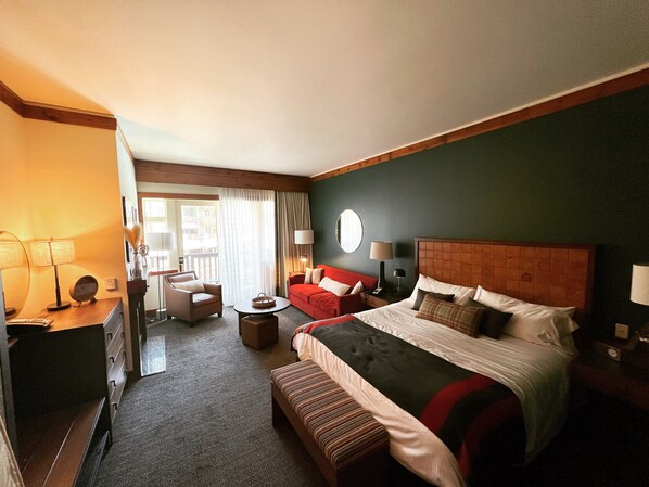 1 sovrum, värdeförvaringsskåp på rummet och strykjärn/strykbräda