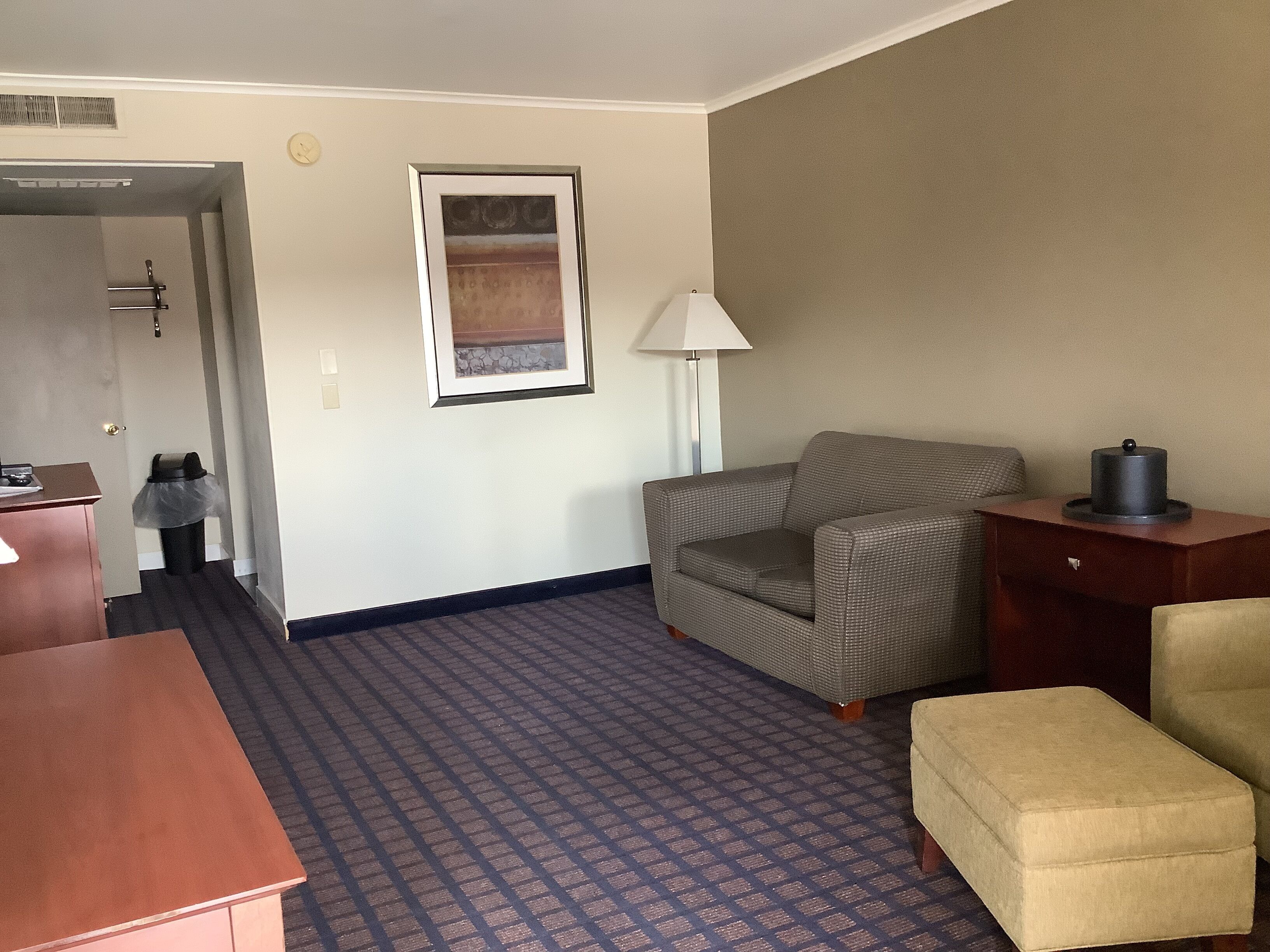 公寓 | 起居區 | 36-吋平面電視、有線頻道、印表機