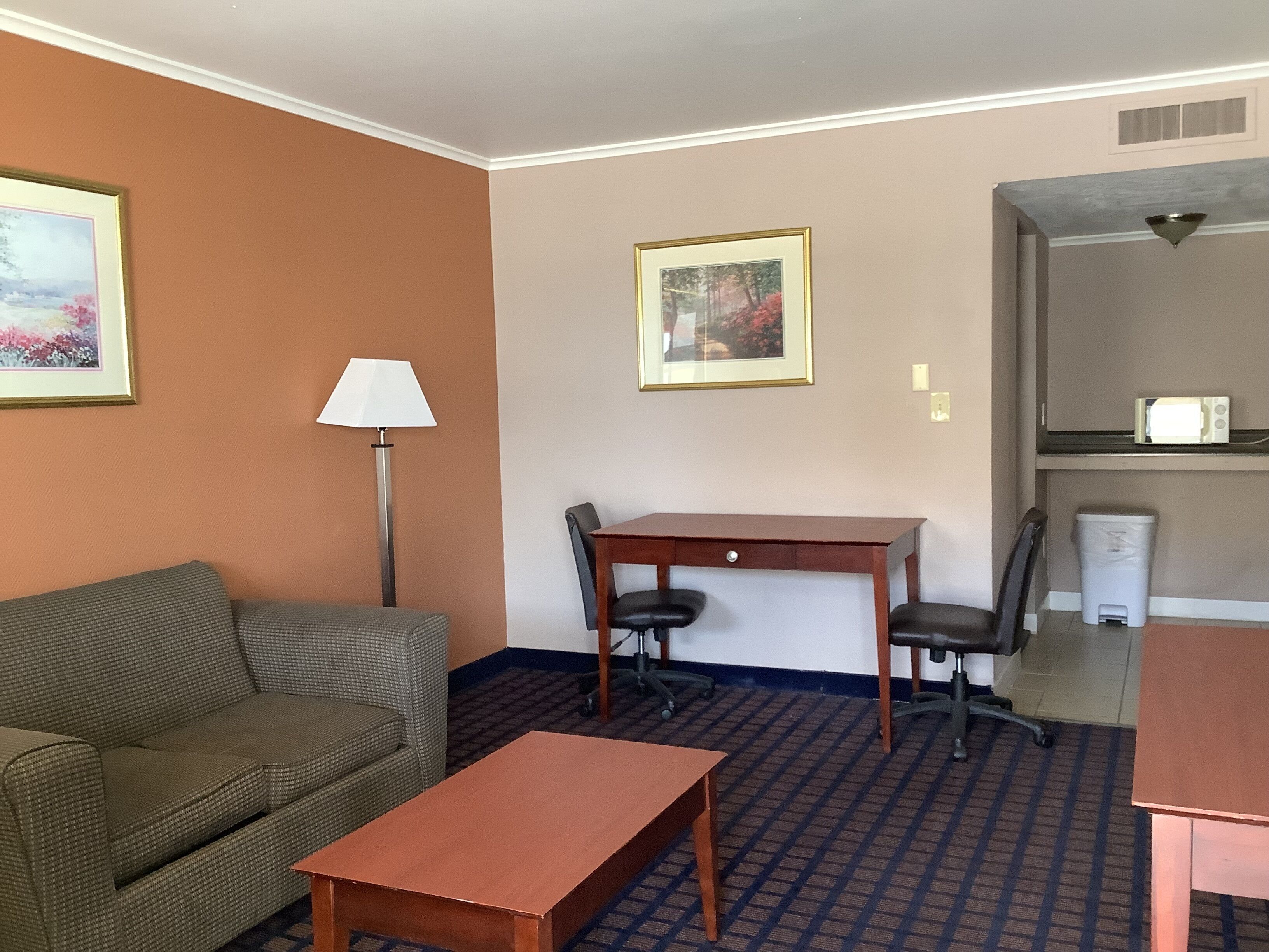 Single Queen Apt | Living area