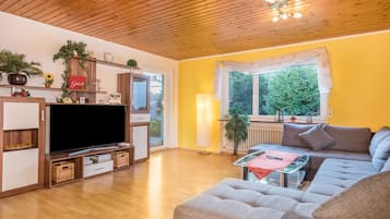 Fernseher, Videospiele, DVD-Player, Stereoanlage