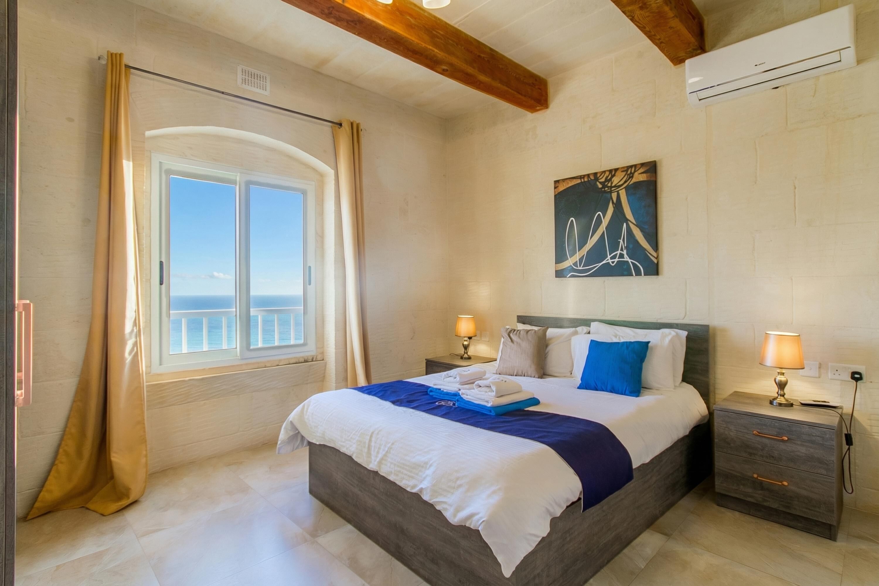 Nhà dành cho gia đình, 4 phòng ngủ, ban công (Inni Gozitan Farmhouse Private Pool)
