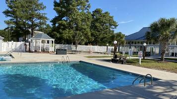 Indoor pool, outdoor pool