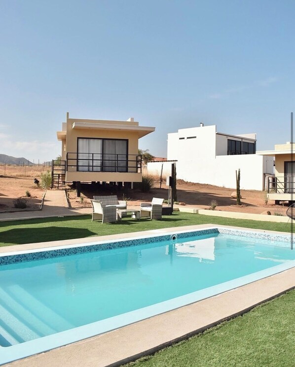 Façade de l’hébergement