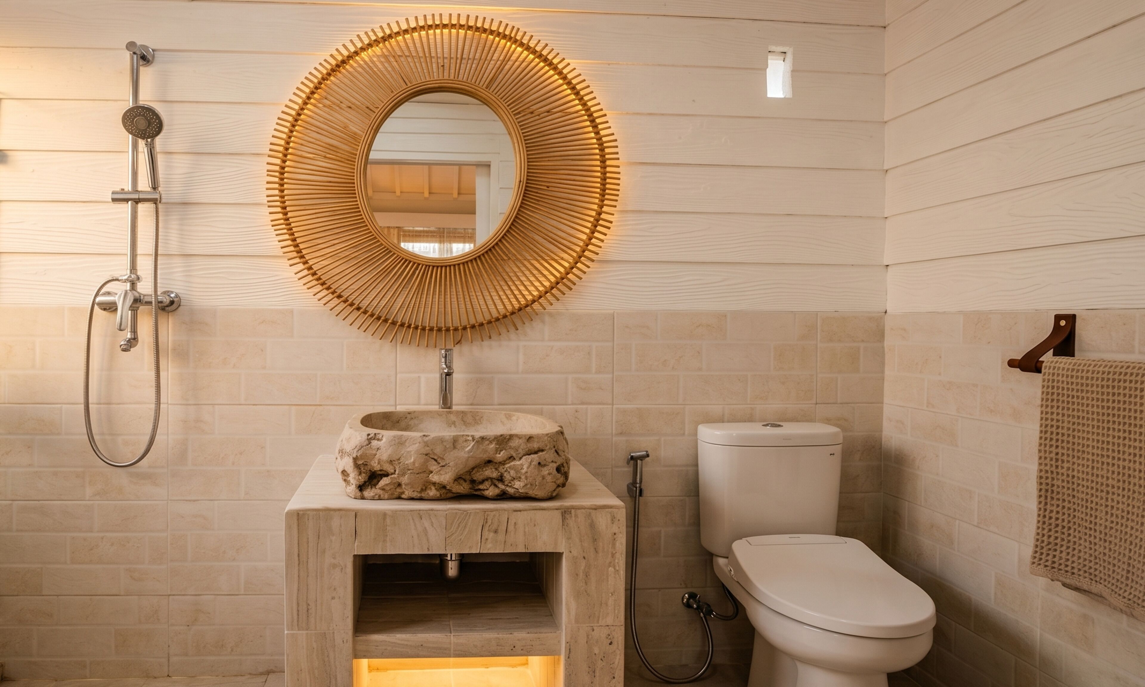 Doppia Signature | Bagno | Doccia, set di cortesia gratuito, bidet, asciugamani