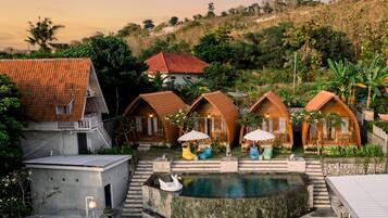 Façade de l’hébergement