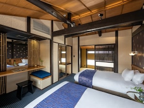 1 bedroom, in-room safe, individually decorated, individually furnished - Yorozuha Machiya House (Kyoto)