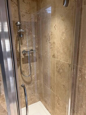 Cottage, Multiple Beds | Bathroom | Shower, hair dryer, towels - Woodside Cottage Grewelthorpe Nr Masham Ripon (Ripon)