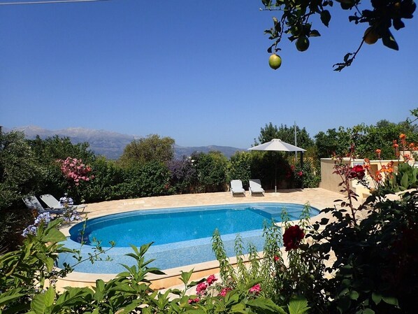 Alberca al aire libre 