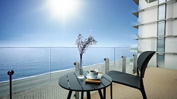 Vista spiaggia/mare