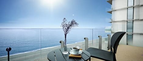 Vista spiaggia/mare