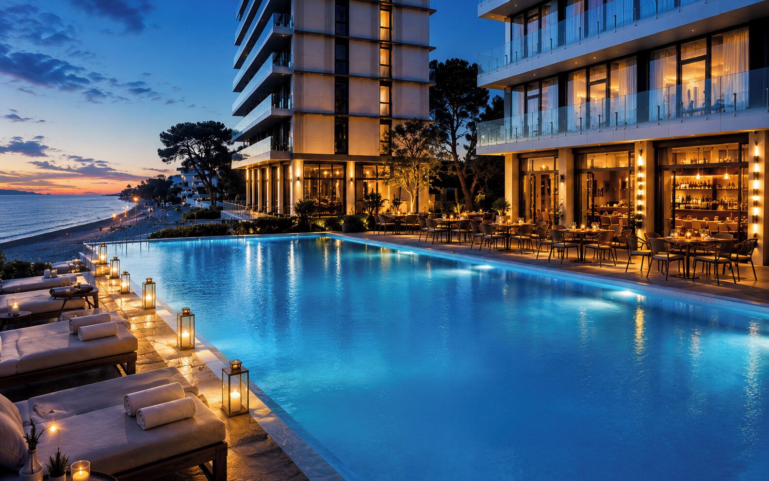 Outdoor pool