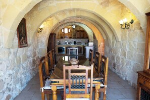 Standard Villa, Multiple Bedrooms (Villeleynah Amazing Gozitan Villa +) | Dining -  Villeleynah Amazing Gozitan Villa + Pool (Munxar)