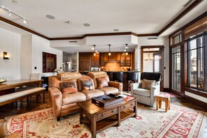 TV, fireplace, DVD player, stereo