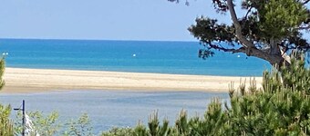 Apartamento para 4 pers, cerca de la playa, parking, terraza, tiendas cercanas