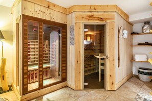 Sauna - Apartment 'Prapoz Typ A' with Mountain View, Balcony & Wi-Fi (Ortisei)