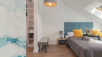 1 Schlafzimmer, Schreibtisch, Bügeleisen/Bügelbrett, WLAN