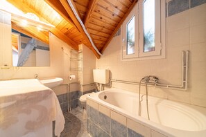 Badewanne, Handtücher