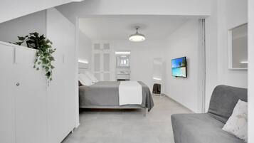 1 Schlafzimmer, Bügeleisen/Bügelbrett, kostenloses WLAN, Bettwäsche