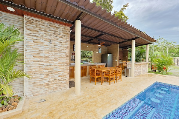 Restauration en plein air