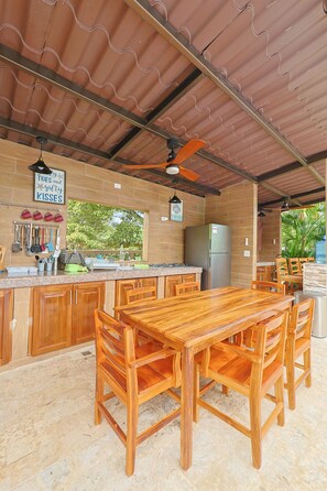 Restauration en plein air