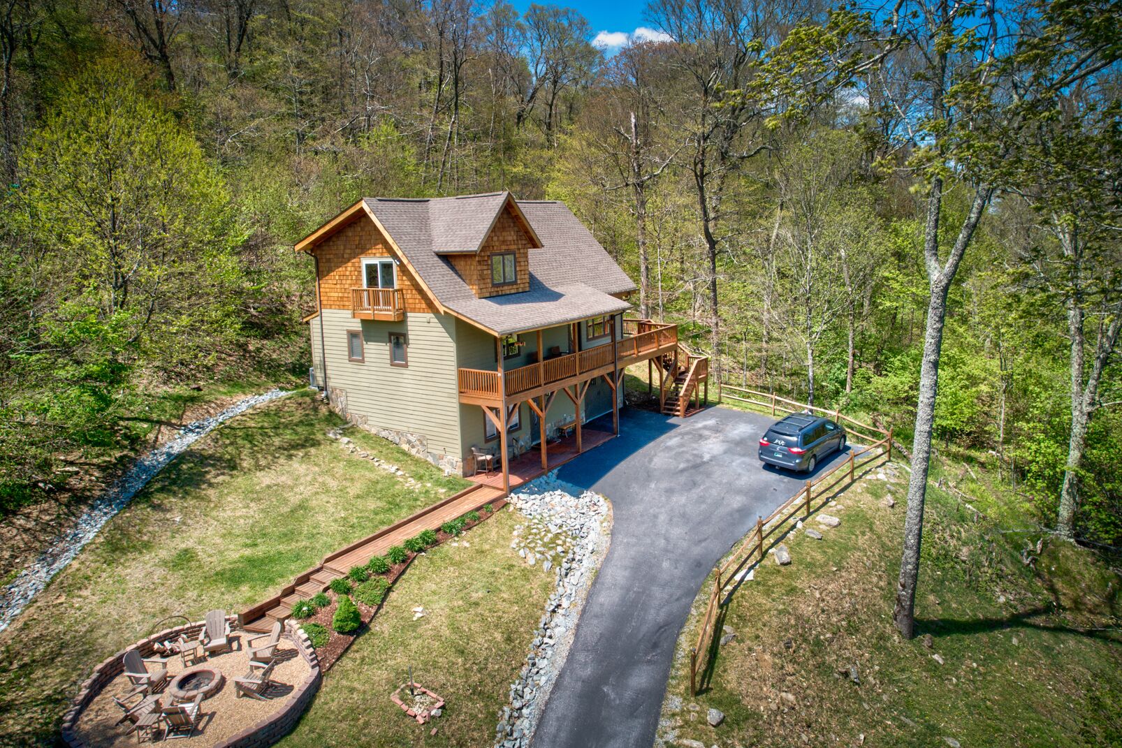 Sugar Rush - Sugar Mtn home with views, fire pit, hot tub!