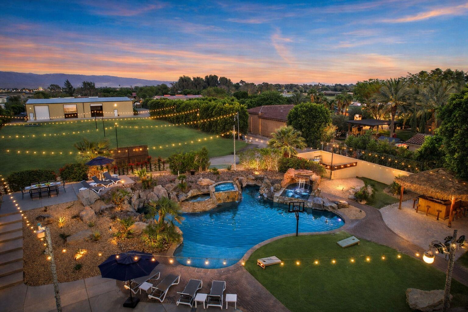 Beheizter Pool