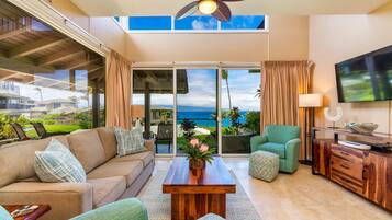 Villa, 1 habitación | Área de sala de estar