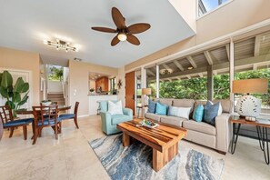 Villa, 1 Bedroom | Living area - Kapalua Bay Vill 23g1 Ocean Front 1 Bd/1ba 1 Bedroom Villa by RedAwning (Lahaina)