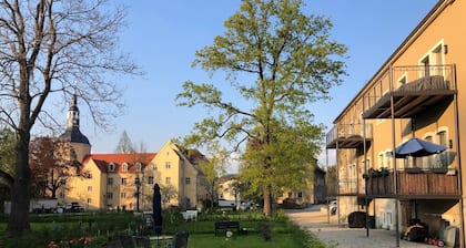 Wohnung Akelei mit Sauna, Minipool und Garten, Wohnung Akelei im OG