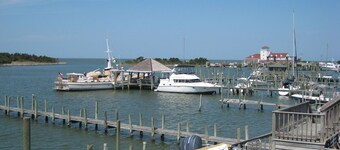 Knowing You: Harbor and sunsets views from screened porch
