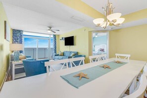 Interior - Luxury Oceanfront 3BR w/ Hot Tub & Stunning View (Myrtle Beach)