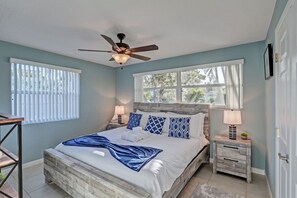 4 habitaciones, escritorio, tabla de planchar con plancha y wifi gratis 