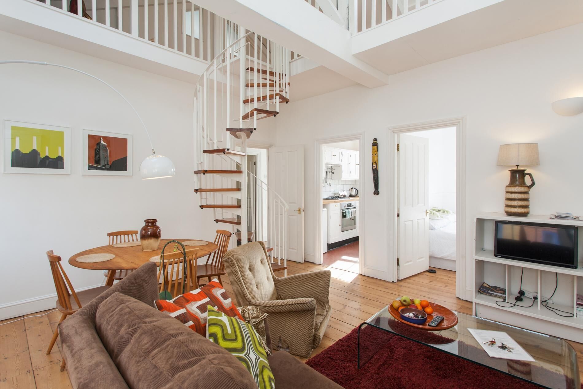 Apartamento (2 Bedrooms) | Sala de estar