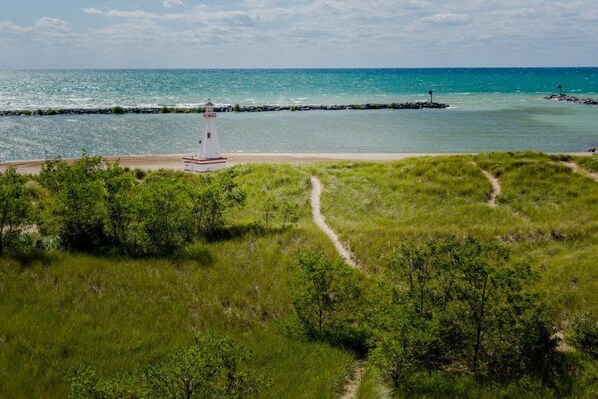 Beach nearby