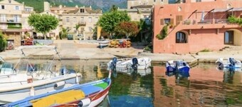 rez de chaussé de villa 5 mn de la mer en voiture sur santa maria di lota