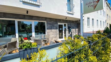 Fassade der Unterkunft