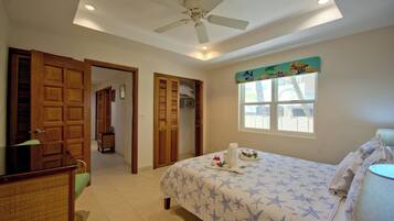 2 bedrooms, iron/ironing board, travel crib, WiFi