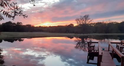 Country Living on Acreage with Pond