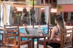 Una piscina techada