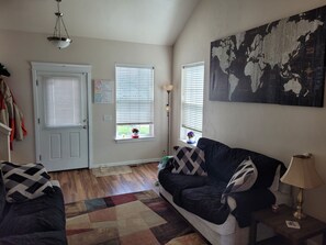 Télévision, cheminée