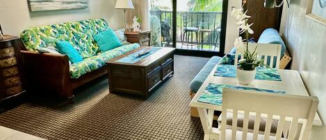 Téléviseur connecté, lecteur de DVD, livres