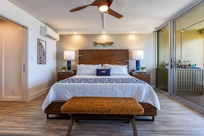 2 bedrooms, desk, iron/ironing board, WiFi