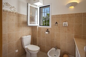 Shower, hair dryer