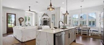 Luxury Coastal Retreat | Sleeps 8 | Private Pool | Walk to the Beach!
