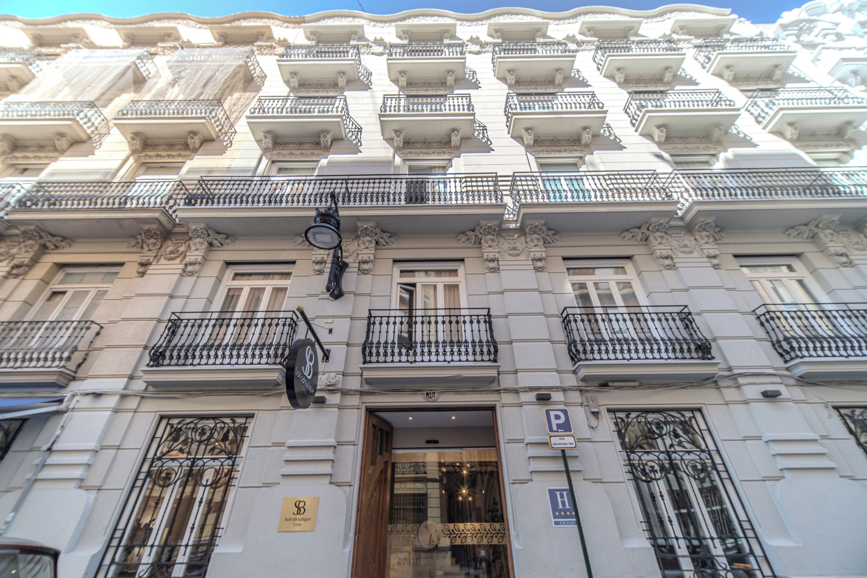 Façade de l’hébergement