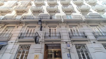 Façade de l’hébergement
