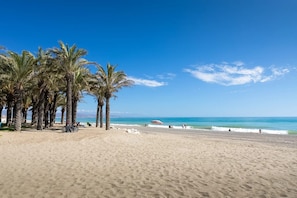 On the beach