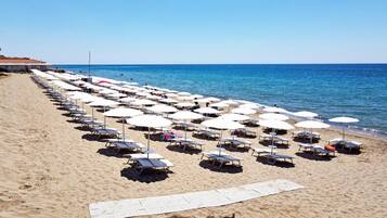 Private beach nearby
