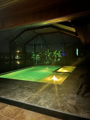 Outdoor pool, a heated pool - Gorgeous waterfront home! (Port Charlotte)